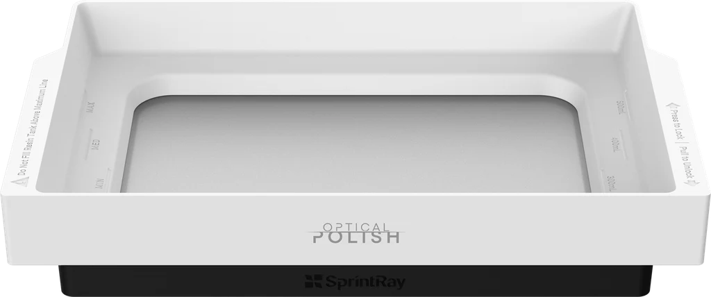 SprintRay Pro 95-95S Resin Tank with Optical Polish V2