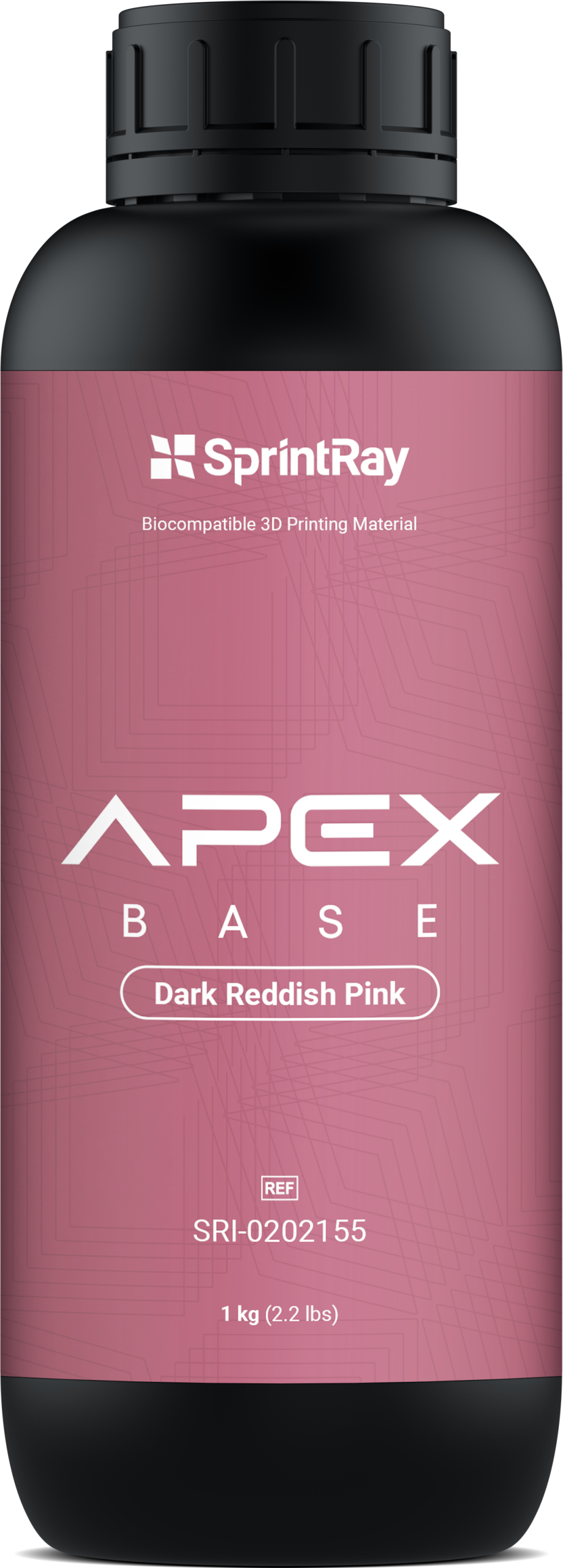 APEX-SprintRay-Denture-Base-DarkReddishPink